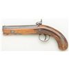 Image 3 : Large bore percussion belt pistol signed  "Nock London", circa 1850s-60s in good  original condition