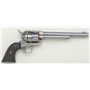 Image 1 : Colt SAA revolver, .38 WCF cal., 7-1/2”  barrel, blue and case hardened finish,  checkered black har