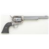 Image 4 : Colt SAA revolver, .38 WCF cal., 7-1/2”  barrel, blue and case hardened finish,  checkered black har