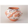 Image 1 : Very large Olla shaped pot signed Rudy Panana  Zia "New Mexico", measuring size 16" high x  20" acro
