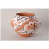 Image 2 : Very large Olla shaped pot signed Rudy Panana  Zia "New Mexico", measuring size 16" high x  20" acro