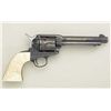 Image 8 : Colt Single Action Army revolver first  generation with postwar replacement barrel in  cylinder in .