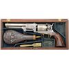Image 2 : Colt Third Model Dragoon cut for shoulder  stock, fully and finely engraved by L. D.  Nimschke, nick