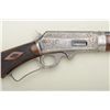 Image 2 : Deluxe factory engraved Marlin Model 1893  lever action rifle, .30-30 cal., takedown,  20” octagon b