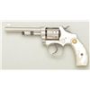 Image 2 : Smith & Wesson Second Model Ladysmith DA  revolver, .22 cal., 3-1/2” barrel, nickel  finish, gold me