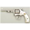 Image 3 : Smith & Wesson Second Model Ladysmith DA  revolver, .22 cal., 3-1/2” barrel, nickel  finish, gold me