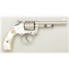 Image 4 : Smith & Wesson Second Model Ladysmith DA  revolver, .22 cal., 3-1/2” barrel, nickel  finish, gold me