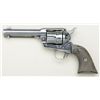 Image 2 : Colt SAA revolver, .32 WCF cal., 4-3/4”  barrel, old quality re-blued finish,  checkered black hard 