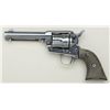 Image 3 : Colt SAA revolver, .32 WCF cal., 4-3/4”  barrel, old quality re-blued finish,  checkered black hard 