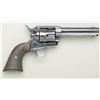 Image 4 : Colt SAA revolver, .32 WCF cal., 4-3/4”  barrel, old quality re-blued finish,  checkered black hard 