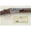 Image 9 : Rare A. H. Fox CE "Upland Special" grade 20  gauge SXS shotgun,  showing factory  beavertail forend,