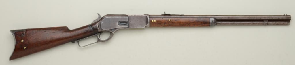 Authentic Winchester Model 1876 Indian-tacked lever action SRC with ...