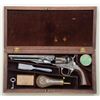 Image 2 : Presentation cased engraved Colt Model 1862  Police percussion revolver, .36 cal., 6-1/2”  barrel, b