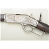 Image 26 : Winchester Model 1873 special order lever  action rifle, .38-40 cal., 26" half  round/half octagon b