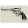 Image 3 : Colt SAA revolver, .38-40 cal., 5-1/2”  barrel, blue and case hardened finish,  checkered black hard