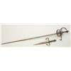 Image 1 : Victorian rapier and left hand dagger of  excellent quality, styled after Germanic  weapons of the e