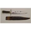 Image 2 : Clip point Bowie knife marked G. Wostenholm  and Son Washington Works Sheffield with  I.X.L. stamped