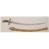 Image 1 : French Model 1822 Tambour Major (drum major)  sword, signed "Manseaux a Paris" on reverse  of throat