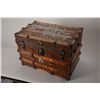 Image 2 : Beautifully decorated steamer trunk belonging  to William Sweeny, Band Director of Buffalo  Bill's W
