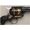Image 14 : Colt Single Action Army revolver, .44-40  cal., 7-1/2" barrel, blue finish, hard rubber  eagle grips