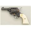 Image 1 : Colt Single Action Army revolver, Sheriff's  Model .45 cal., 3" barrel, fully and finely  engraved a