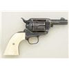 Image 7 : Colt Single Action Army Sheriffs Model .44-40  cal., 3" barrel, fully and finely gold  inlaid by Ang