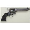 Image 7 : Colt Single Action Army revolver, second  generation .45 cal., 5-1/2" barrel, blue and  case hardene