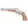 Image 2 : Remington Model 1871 Army single shot rolling  block action pistol, .50 cal., 8” barrel,  blue and c