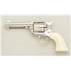 Image 1 : Colt Single Action Army revolver, .44 special  cal., 4-3/4" barrel, factory nickel finish,  extra th