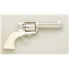 Image 3 : Colt Single Action Army revolver, .44 special  cal., 4-3/4" barrel, factory nickel finish,  extra th