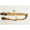 Image 4 : U. S. Naval officers sword with scabbard,  makers name I. Bernstein by Bernstein,  Brooklyn, NY with