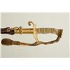 Image 5 : U. S. Naval officers sword with scabbard,  makers name I. Bernstein by Bernstein,  Brooklyn, NY with