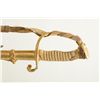 Image 6 : U. S. Naval officers sword with scabbard,  makers name I. Bernstein by Bernstein,  Brooklyn, NY with