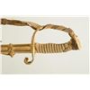 Image 7 : U. S. Naval officers sword with scabbard,  makers name I. Bernstein by Bernstein,  Brooklyn, NY with
