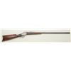 Image 1 : Winchester Model 1885 high wall single shot  rifle, .32-40 cal., 30” octagon barrel, blue  and case 