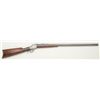 Image 4 : Winchester Model 1885 high wall single shot  rifle, .32-40 cal., 30” octagon barrel, blue  and case 