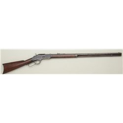 Winchester Model 1873 lever action rifle 3rd  Model, .38-40 cal., 28" octagon barrel, full  magazine