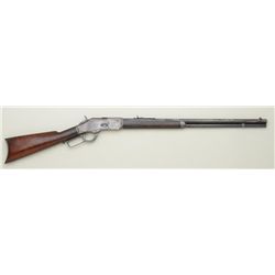 Winchester Model 1873 lever action rifle 3rd  Model, .38-40 cal., 24  round barrel, full  magazine, 