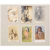Image 1 : Lot of approx. three dozen old photo  postcards of American Indians, some  identified, all in overal