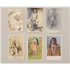 Image 2 : Lot of approx. three dozen old photo  postcards of American Indians, some  identified, all in overal