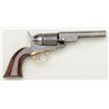 Image 3 : Colt Pocket Navy Model conversion revolver,  .38 rimfire cal., 4-1/2” barrel, blue and  case hardene