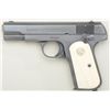 Image 3 : Colt Model 1903 semi-auto pistol, .32 cal.,  3-3/4” barrel, blue finish, ivory Colt  medallion grips