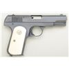 Image 4 : Colt Model 1903 semi-auto pistol, .32 cal.,  3-3/4” barrel, blue finish, ivory Colt  medallion grips