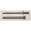 Image 2 : U.S. WW II era bayonet with MK I USN-marked  scabbard in overall very good condition by  A.F.H. and 