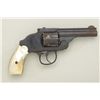 Image 2 : H & R Safety Hammerless DA .38 S&W cal.  revolver, blue finish, pearl grips; poor  condition, not wo