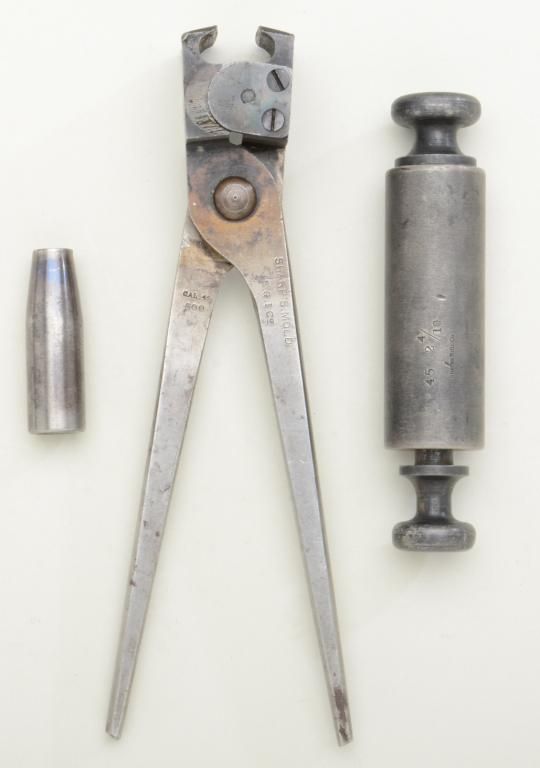 Scarce Sharps loading set consisting of a Sharps .45 cal. mold (.500 ...
