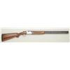 Beretta Silver Snipe 12 gauge O/U shotgun,  28" barrels, choked full over modified; low  rise ventil