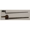 Image 1 : Bayonet, scabbard and hanger for Trapdoor  Springfield in very good+ to near fine  condition.  The b