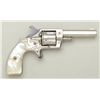 Image 2 : Alexis spur trigger engraved revolver, .22  cal., 2-1/2” octagon barrel, nickel finish,  pearl grips