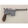 Image 1 : Mauser large ring .30 cal. semi-automatic  pistol with matching shoulder stock and  leather carrier,